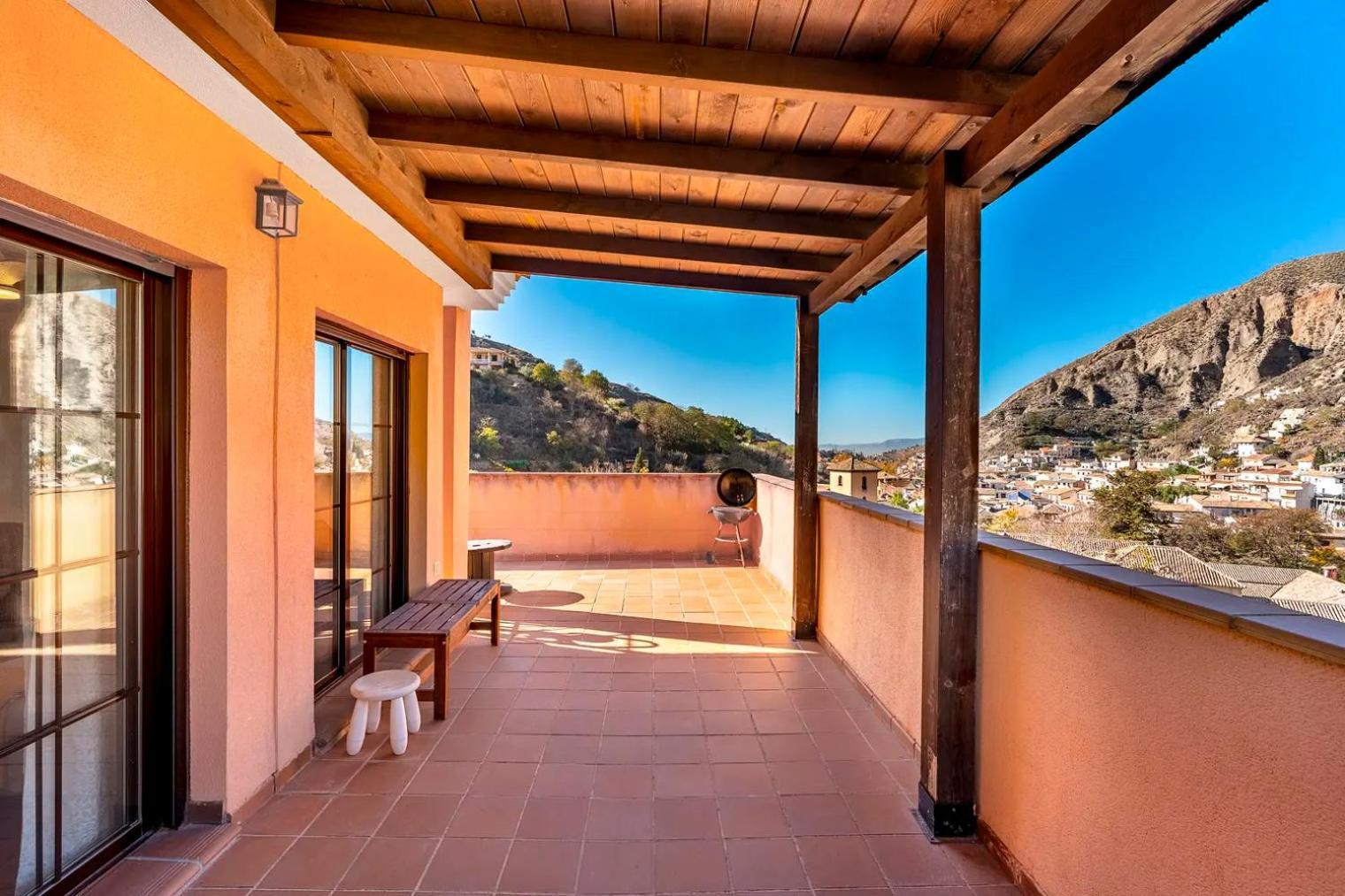 Ferienwohnung Increible Atico Centro Monachil Exterior foto