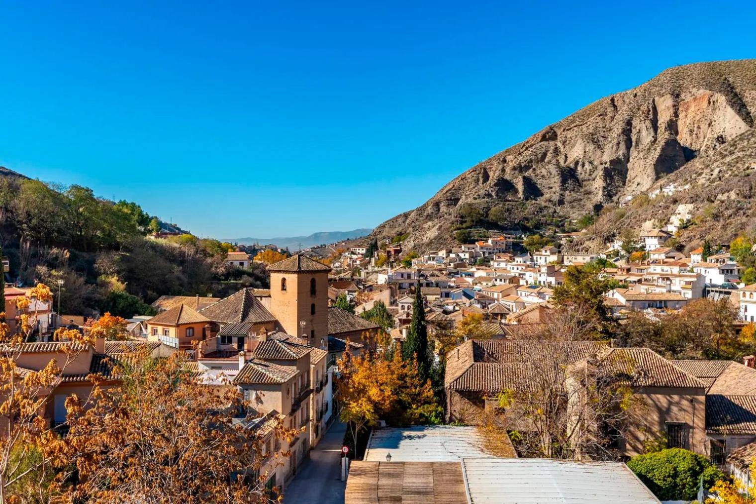 Ferienwohnung Increible Atico Centro Monachil Exterior foto
